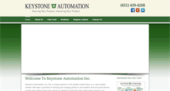 Desktop Screenshot of keystoneautomation.com